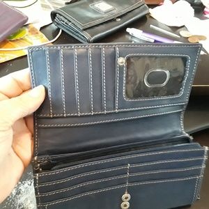 Tignanello Navy Blue Wallet